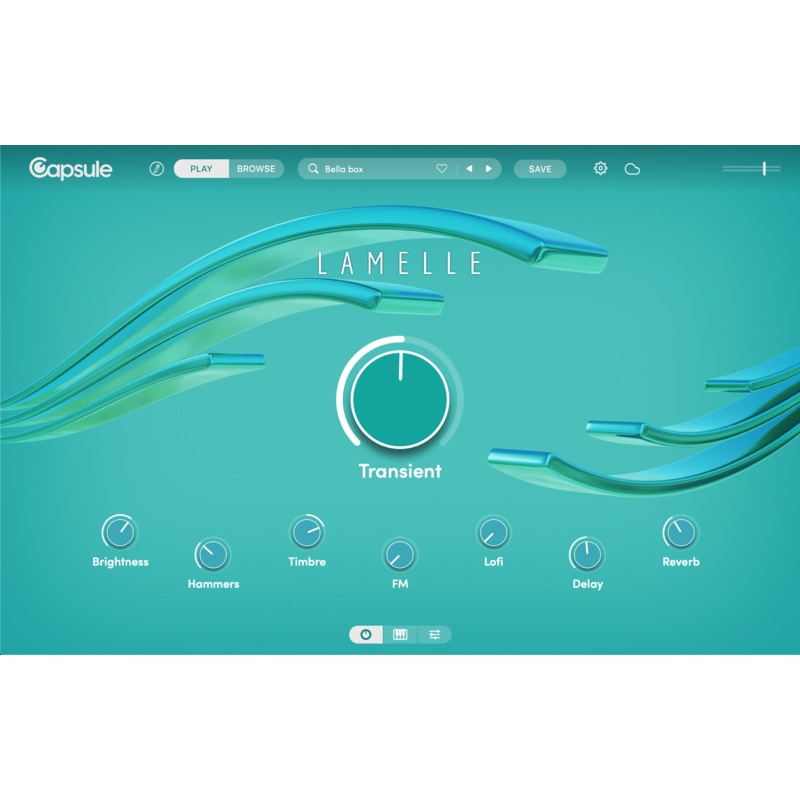 Capsule Lamelle: Celeste