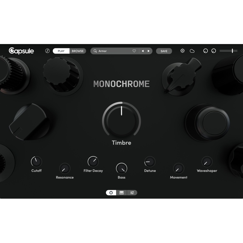 Capsule Monochrome: Monophonic Synthesizer