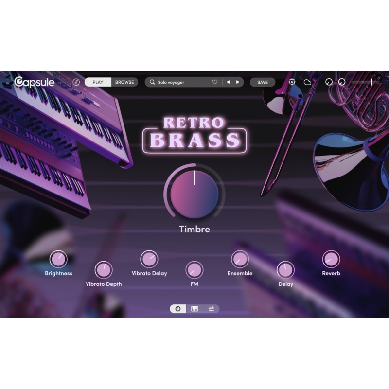 Capsule Retro Brass: Brass Instrument