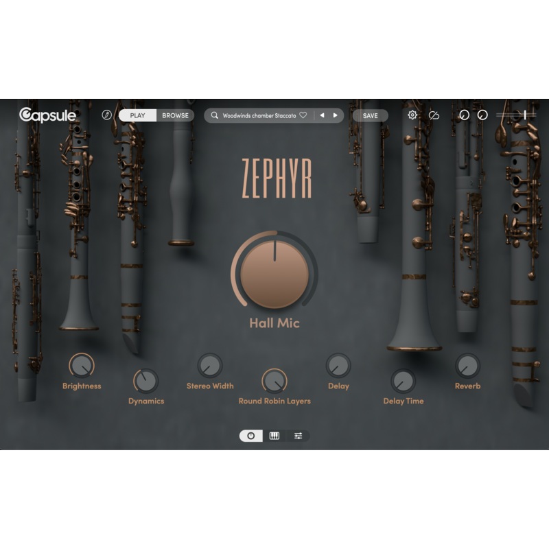 Capsule Zephyr: Wind Instrument