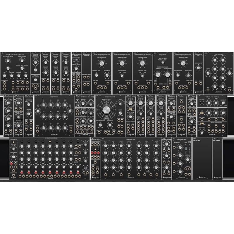 Cherry Audio Year Three Collection assembles all Cherry Audio/MRB brand modules for Voltage Modular