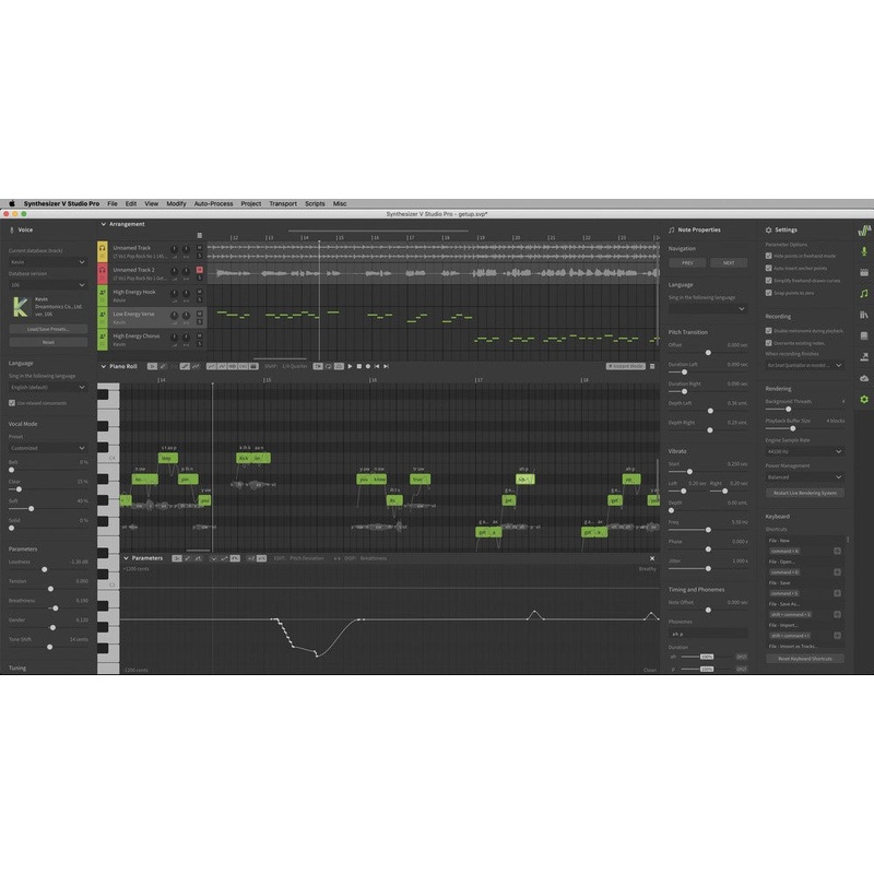 Dreamtonics Synthesizer V Pro Eng Bdl 3 Voices