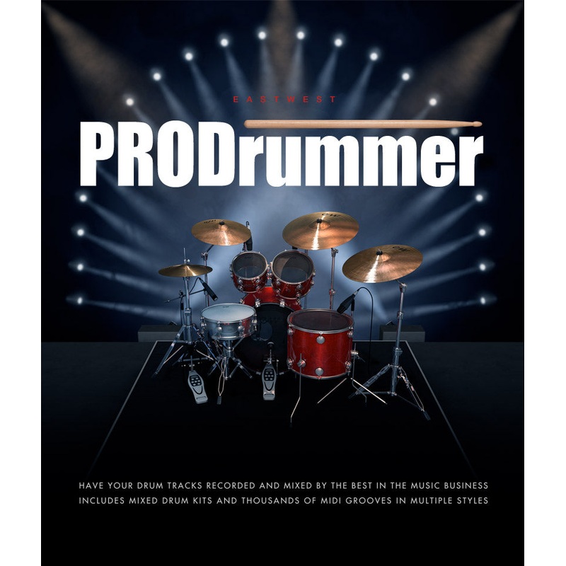 EastWest PRODRUMMER 1 - Mark "Spike" Stent: Drum Machine Plugin