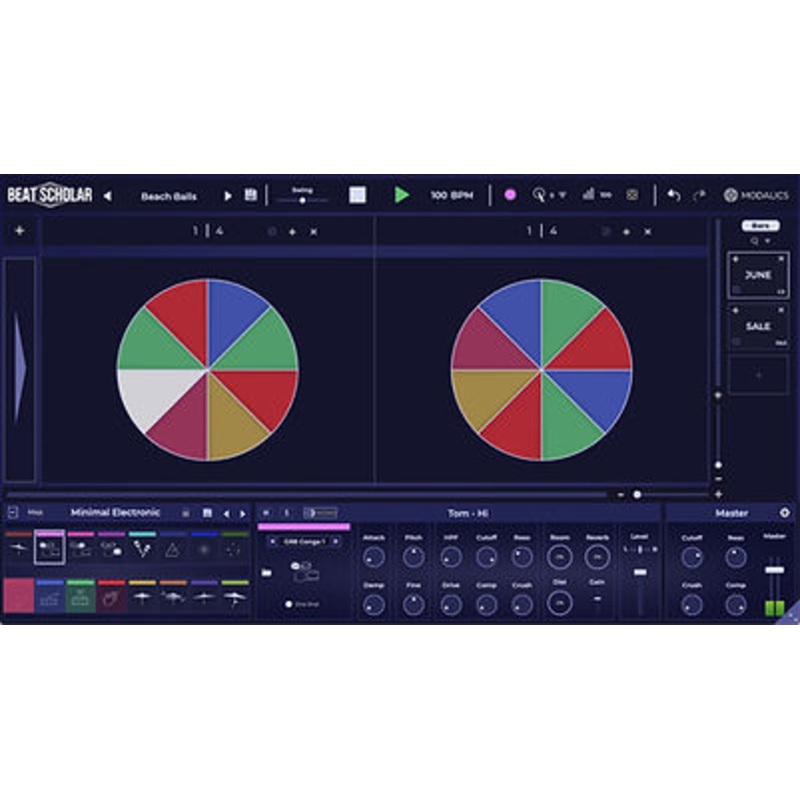 Modalics Beat Scholar: Drum Machine Plugin