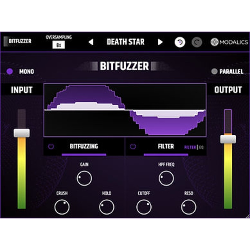 Modalics BitFuzzer: Bitcrusher Plugin