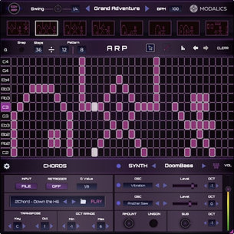 Modalics EON-Arp: Arpeggiator Plugin