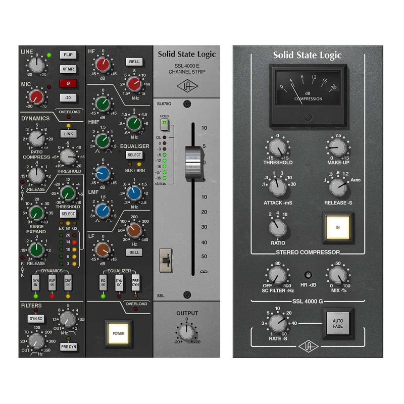 UAD SSL 4000 Series Console Bundle Audio Plug-in