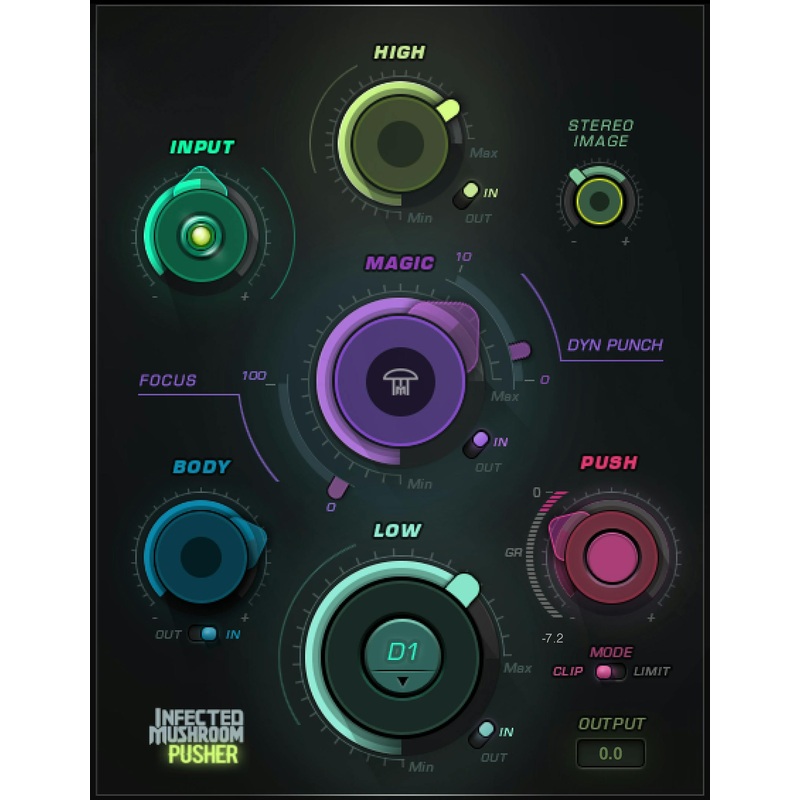 Waves Infected Mushroom Pusher: Distortion Plugin