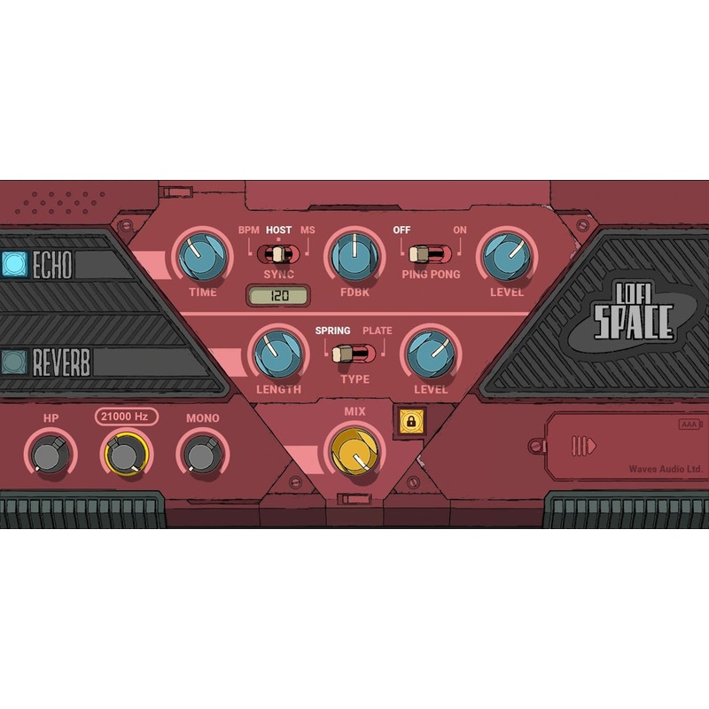 Waves Lofi Space: Lo-Fi Reverb Plugin