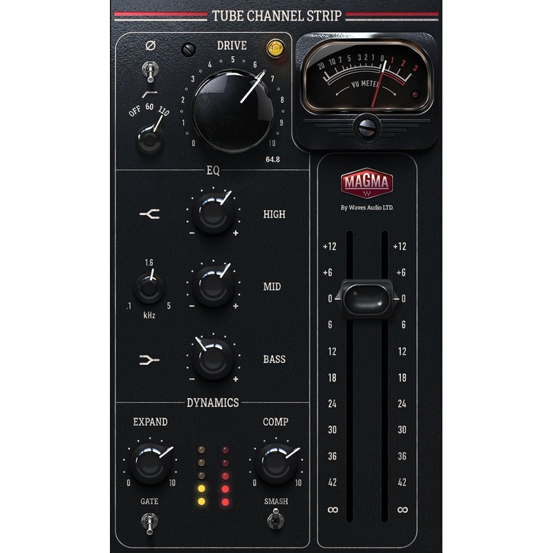 Waves Magma Tube Channel Strip: Channel Strip Plugin