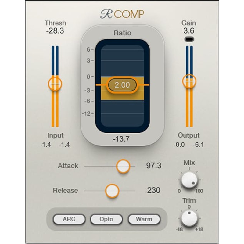 Waves Renaissance Compressor: Compressor Plugin