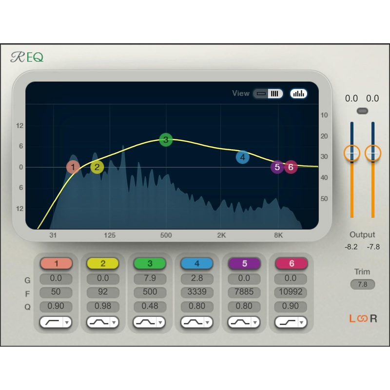 Waves Renaissance Equalizer: Equalizer Plugin