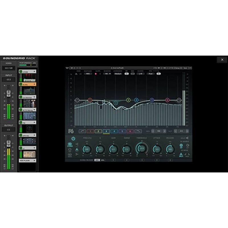Waves SoundGrid Rack for VENUE: Live Sound Rack Software