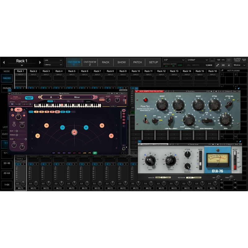 Waves SuperRack Performer: Live Sound Rack