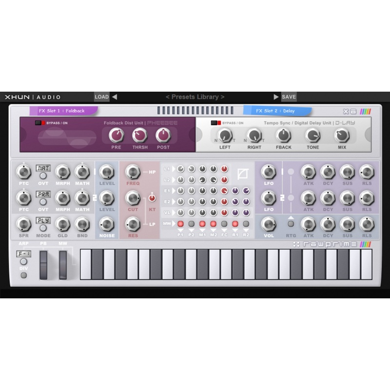 Xhun RawPrime: Granular Synthesizer