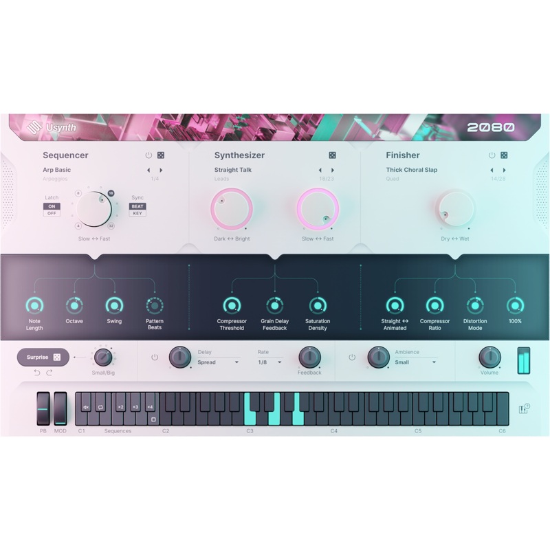 UJAM 2080: Synth Plugin