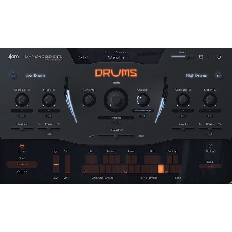 UJAM DRUMS: Drum Instrument Bundle