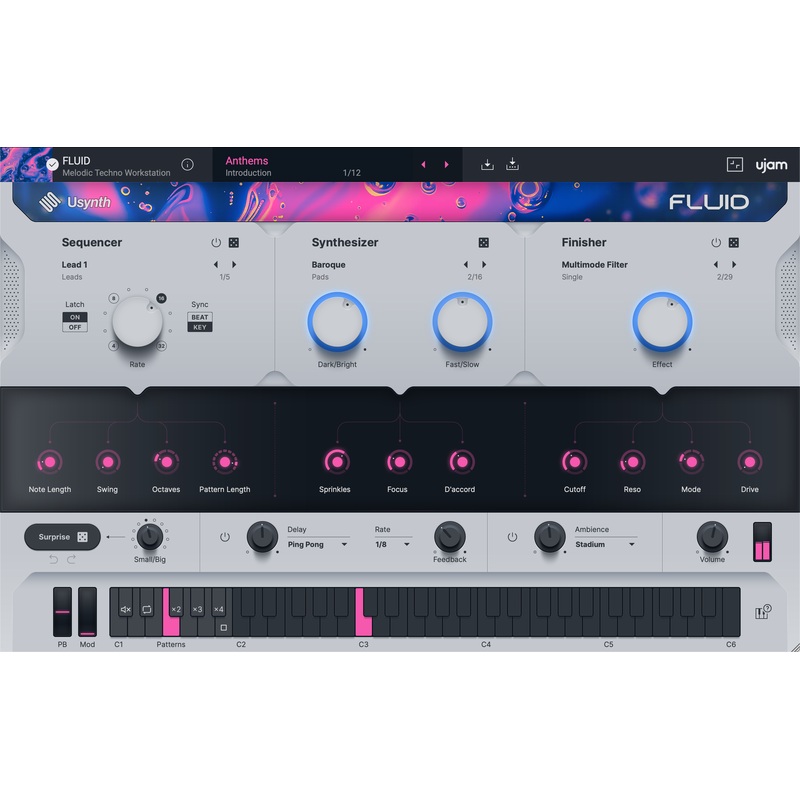 UJAM Fluid: Synth Plugin