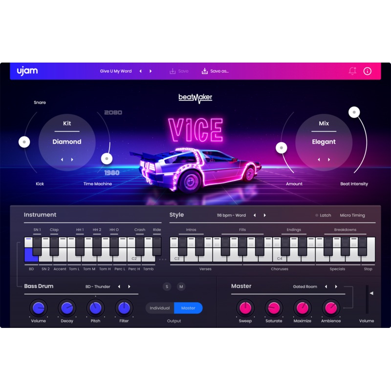 UJAM VICE: Drum Machine