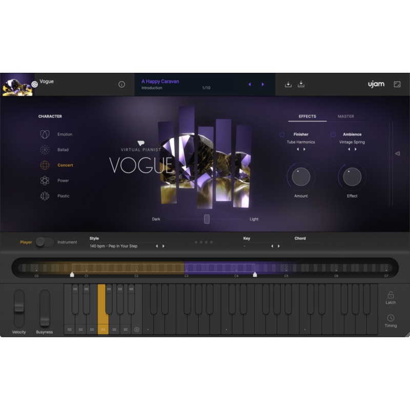 UJAM VOGUE: Piano Plugin