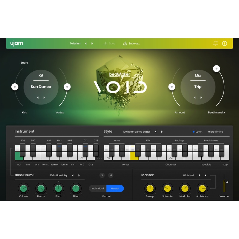 UJAM VOID: Drum Machine