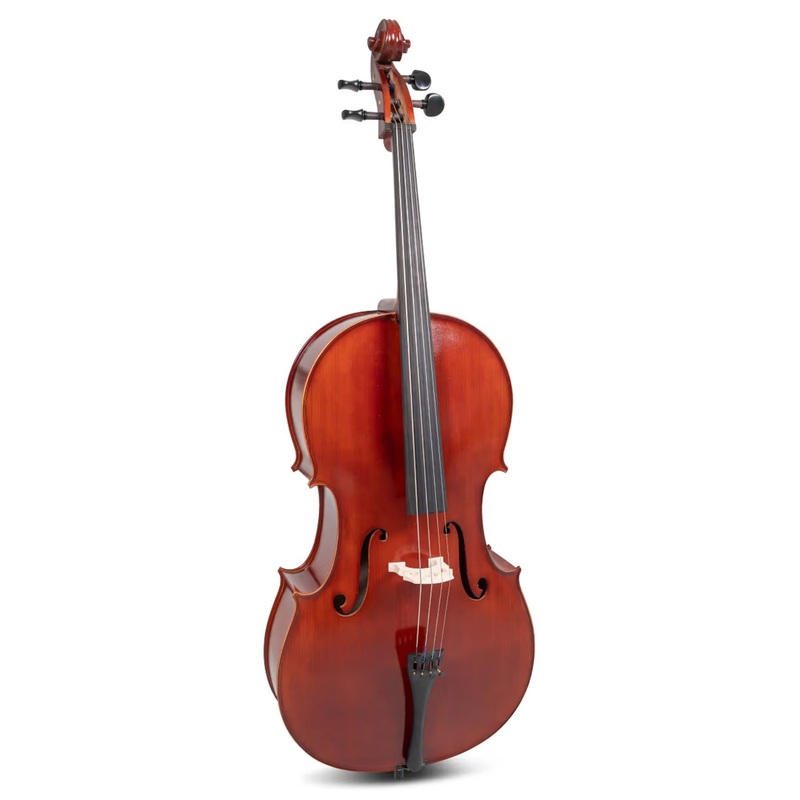 Gewa Pure PS403221 4/4 EW Complete Cello Oufit Violins with Bow & Case