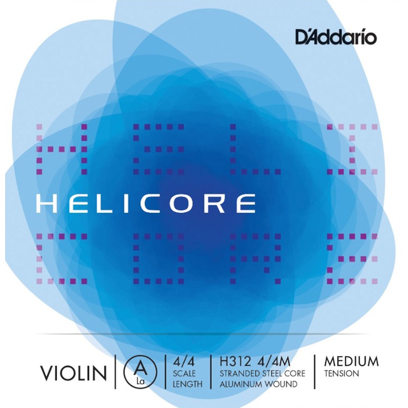 D'Addario Helicore Violin A String, Aluminum Wound