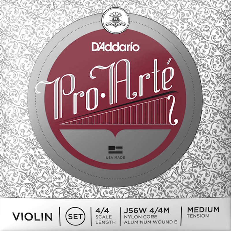 D'Addario Pro-Art Violin E String, Aluminum