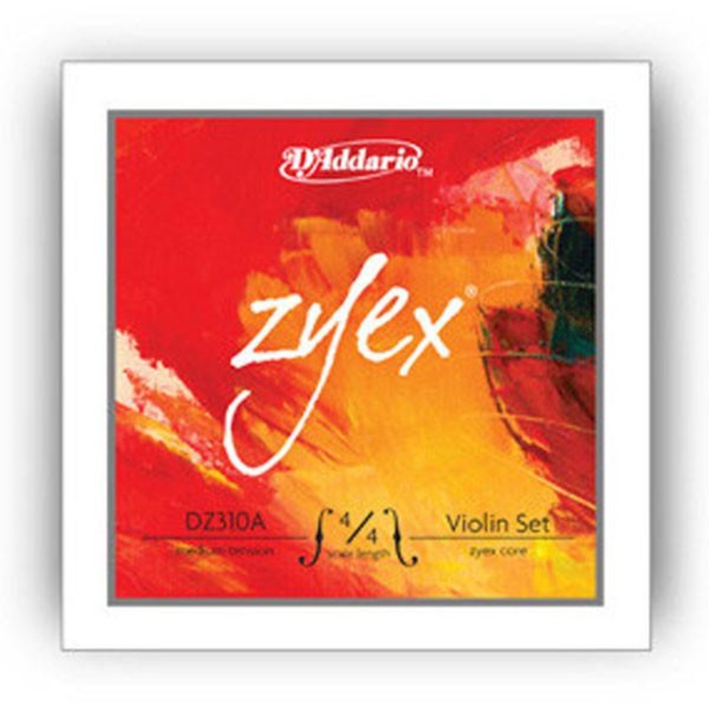 D'Addario Zyex Aluminum D 4/4 Medium-Set DZ310A Violin Strings