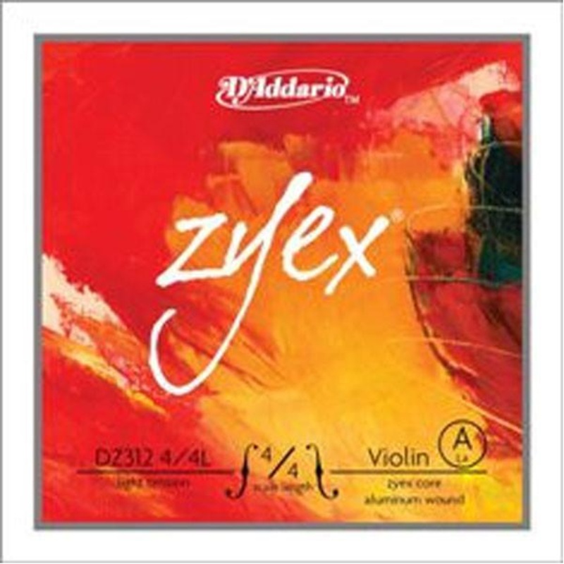 D'Addario Zyex Light-A Aluminum DZ312 4/4L Violin String