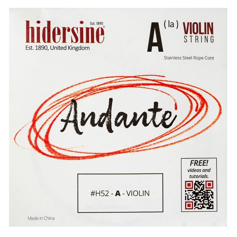 Hidersine H52A Andante 4/4-3/4-A Violin String
