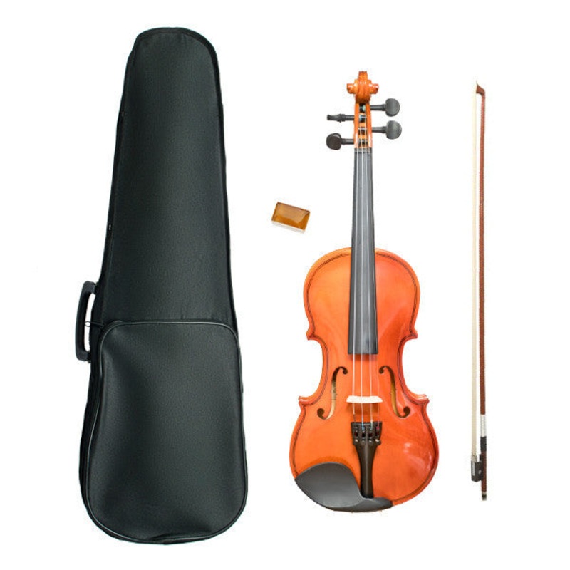 Vault VI1000 1/2 Beginners Violin With Hard Case, Rosin and Bow