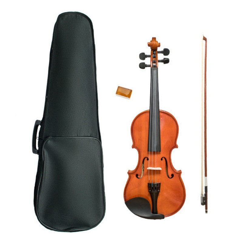 Vault VI1030 1/2 Solid Violin With Hard Case, Rosin and Bow