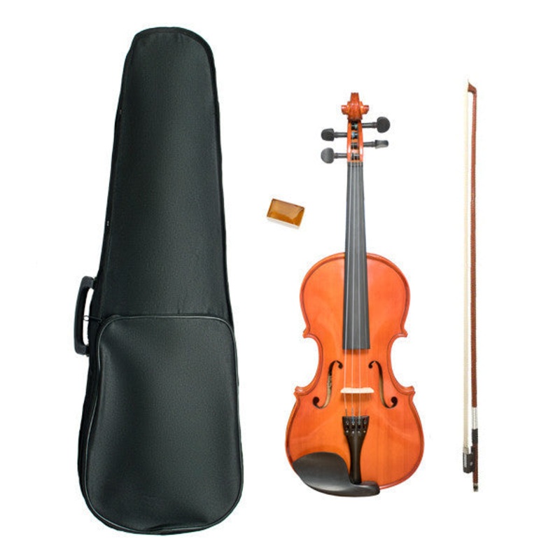 Vault VI1050 4/4 Pro Violin With Hard Case, Rosin and Bow
