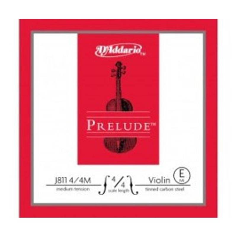 D'Addario Prelude Medium-E J811 4/4M Violin String