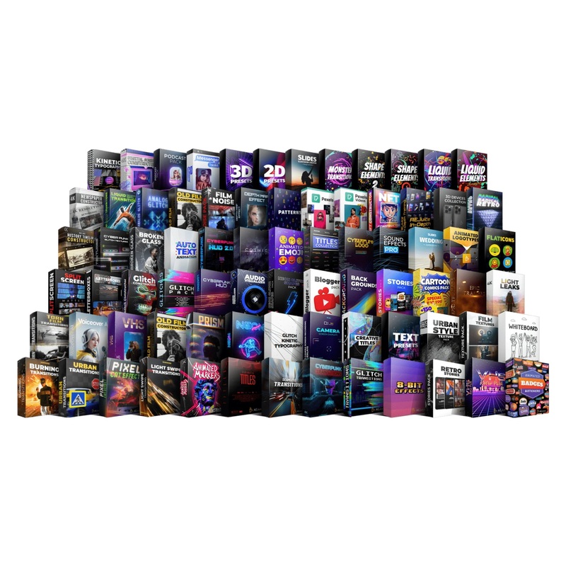 AEJuice I Want It All Bundle Lifetime: VFX Bundle