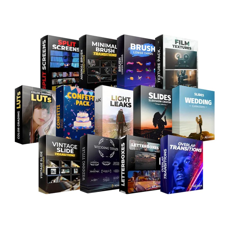 AEJuice Wedding Bundle: Wedding Video Bundle