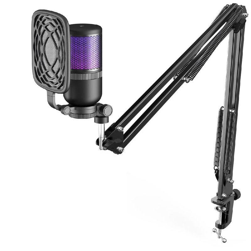 Audio Array AM-C26 Anti Interference Metal Tube RGB USB Microphone