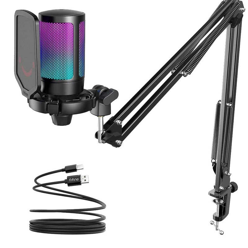 Fifine A6T Ampligame Gaming USB Microphone Kit