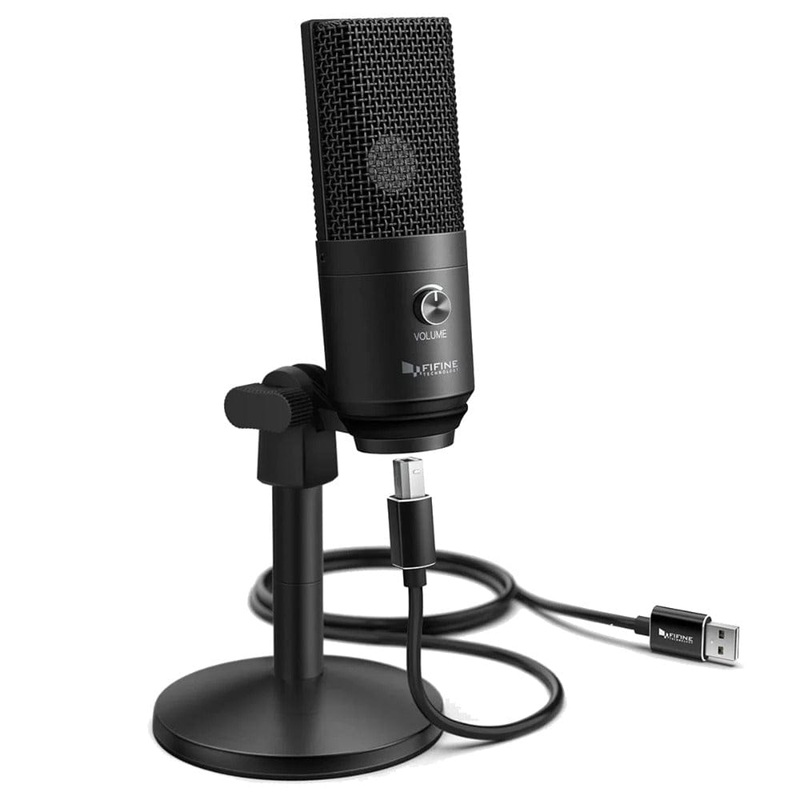 Fifine K670B Cardioid USB Microphone