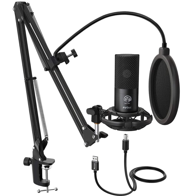 Fifine T669 USB Condenser Microphone Kit