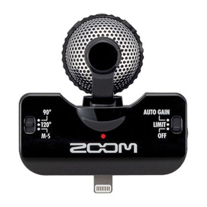 Zoom iQ5 Professional Stereo Microphone with Lightning Connector