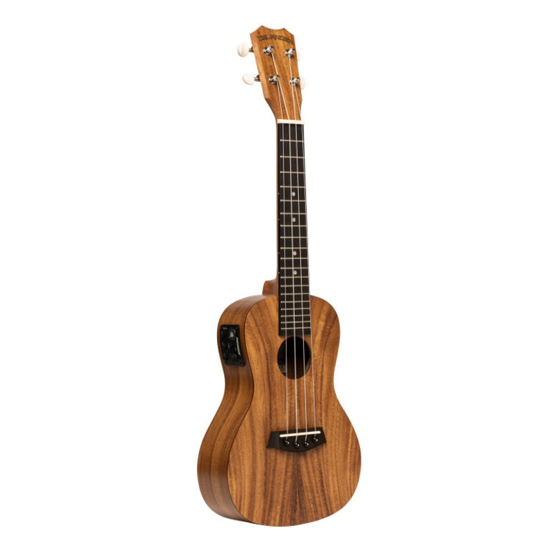 AC-4 FLAMED EQ Electric-acoustic traditional concert ukulele with flamed acacia top Islander