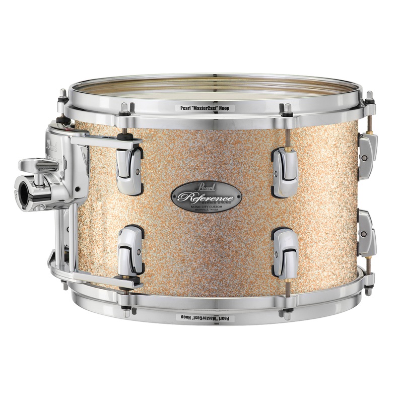 Pearl Music City Custom 12"x10" Reference Series Tom BRIGHT CHAMPAGNE SPARKLE RF1210T/C427