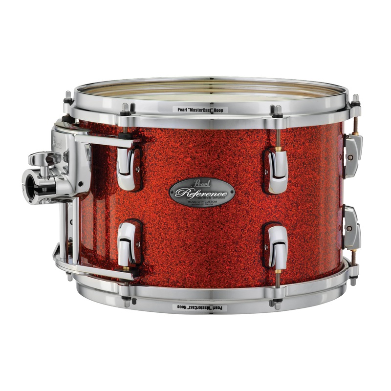 Pearl Music City Custom 12"x10" Reference Series Tom BURNT ORANGE GLASS RF1210T/C447