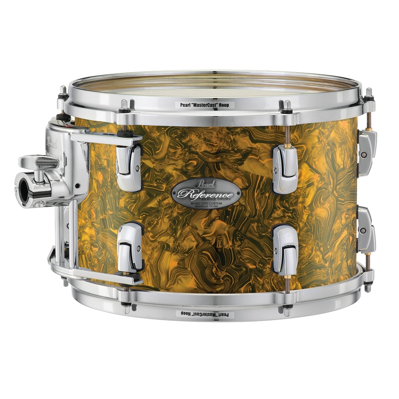 Pearl Music City Custom 12"x10" Reference Series Tom GOLDEN YELLOW ABALONE RF1210T/C420