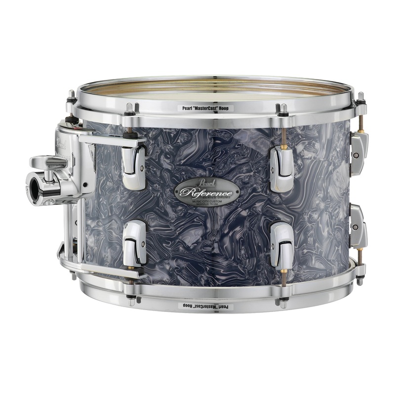 Pearl Music City Custom 12"x10" Reference Series Tom PEWTER ABALONE RF1210T/C417