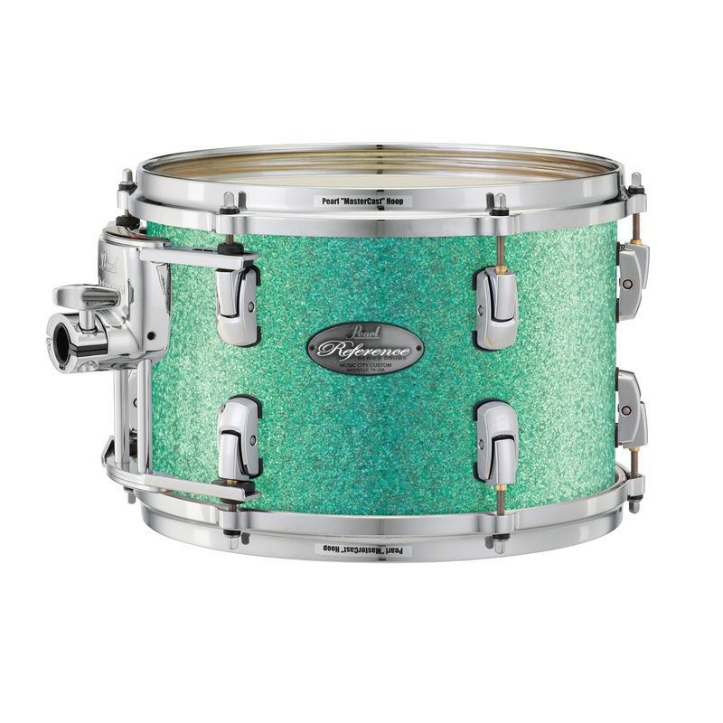 Pearl Music City Custom 12"x10" Reference Series Tom TURQUOISE GLASS RF1210T/C413