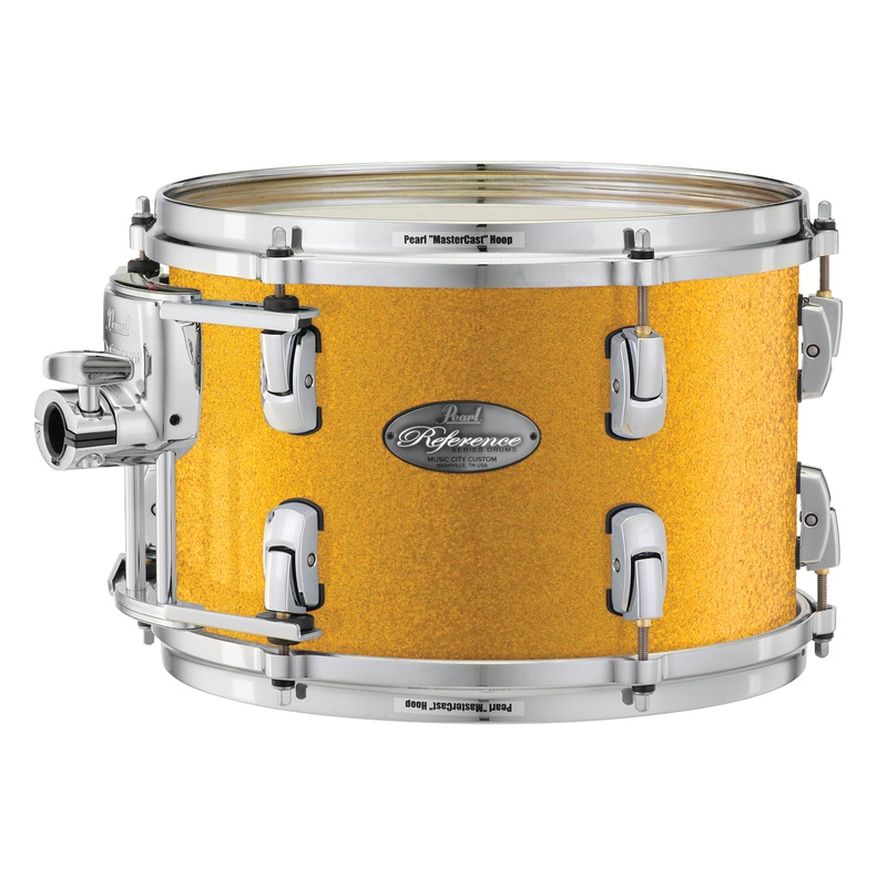 Pearl Music City Custom 12"x10" Reference Series Tom VINTAGE GOLD SPARKLE RF1210T/C423