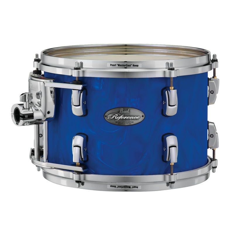 Pearl Music City Custom 12"x9" Reference Series Tom BLUE SATIN MOIRE RF1209T/C721